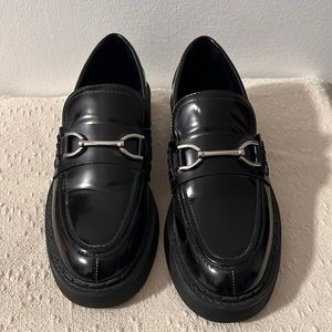 Treaded Sole Loafers